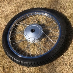 【美品】スーパーカブ　JA44（AA09 ）ホイール　前後（タイヤ付）の画像