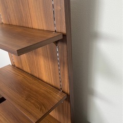 【木製キッチンボード】カラー：ウォールナットの画像