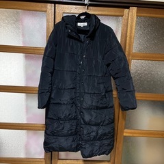 フード付きダウン（黒、3XL）