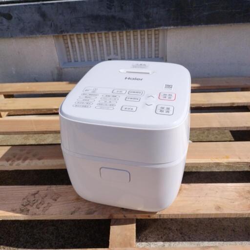 【2021年製】3合　動作OK　炊飯器ハイアール