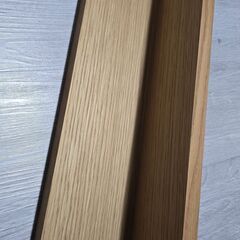 【無印良品】壁に付けられる家具棚　オーク材突板　４４ｃｍ