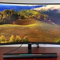 HUAWEI MateView GT 34型 曲面 ウルトラワイド ゲーミング液晶ディスプレイ