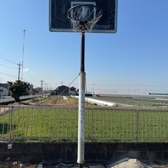 バスケットゴールの画像