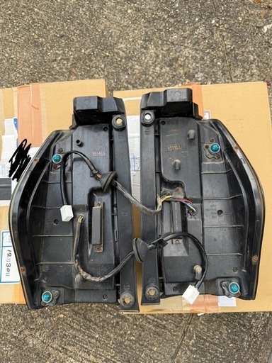 タント600 ファイバー社外クリアワールドテールランプLED 希少