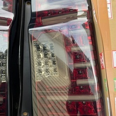 タント600 ファイバー社外クリアワールドテールランプLED 希少