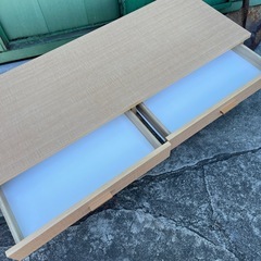 【arne アーネ】　ローテーブル 木製　ウッド　引き出し付き　センターテーブル　机　ブランド家具　テレビ台の画像