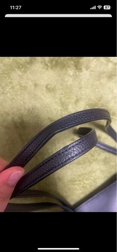 coach レザートートバッグ