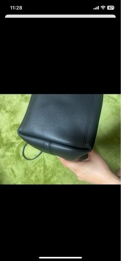 coach レザートートバッグ