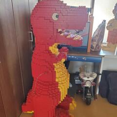 恐竜ブロックの画像