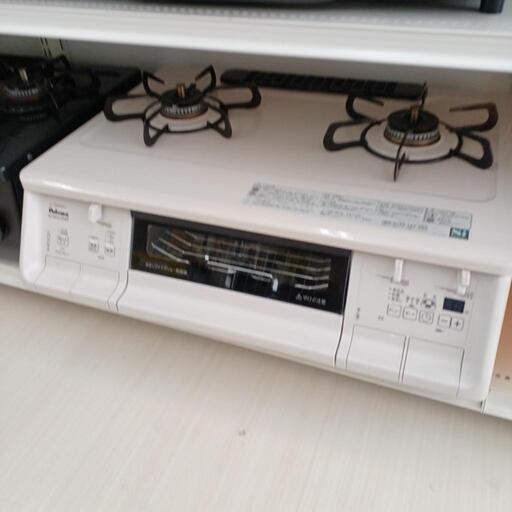 ★ジモティー割あり★都市ガスコンロ※ガスホース欠品　パロマ　IC-735WHA-L　2022年製　WH　 高さ(H)--cm× 幅(W)--cm× 奥行(D)--cm【joh4398】