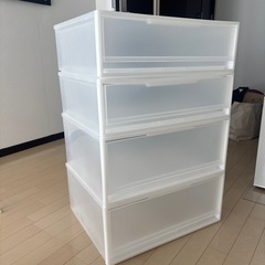 無印良品 ポリプロピレン収納ケース ワイド　セット