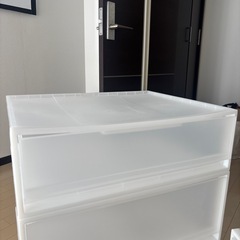 無印良品 ポリプロピレン収納ケース ワイド　セットの画像