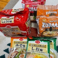 【お渡し先決定】インスタントラーメンと牛丼