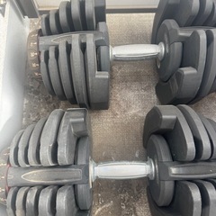 可変式ダンベル40kg ２つ
