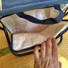 キャンプなどに最適！アウトドア用 折りたたみイスの画像