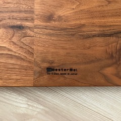 美品　MASTERWAL モザイクリビングテーブル　ウォールナットの画像