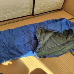キャンプなどに最適！寝袋の画像