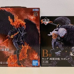 ※ご成約【未開封】ワンピース一番くじ　百獣海賊団大看板 火災のキングの画像