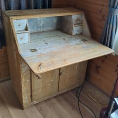 アンティーク ライティングデスク レトロ 海外製