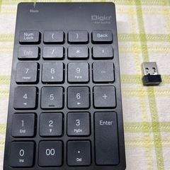 【値下げ】
無線静音テンキー　の画像