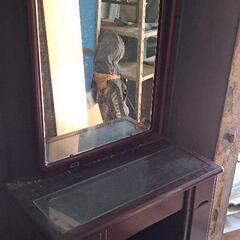 古い家具　タンス、化粧台の画像