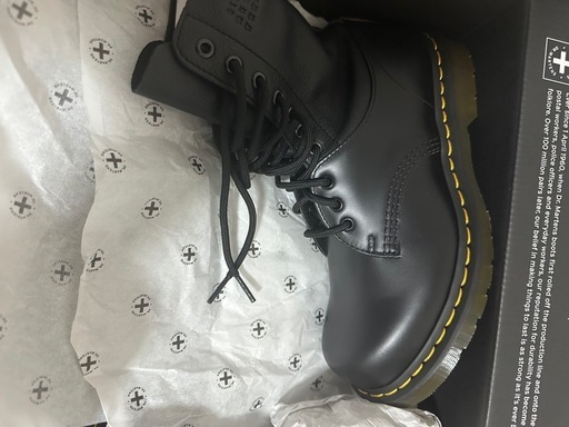 MM6 Maison Margiela x Dr. Martens レザーブーツ