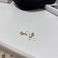未使用イヤリング