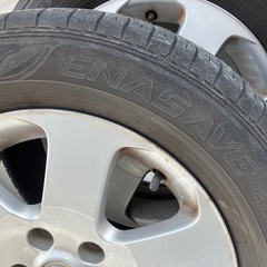 C25セレナ純正ホイールタイヤ4本セット16インチの画像