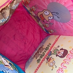 おしりかじり虫子供テントの画像