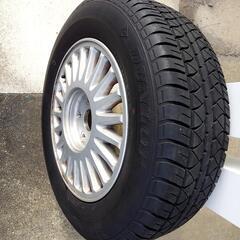 ★15クラウン  オリジナルアルミタイヤ／205-65Ｒ15◎トヨタ ※JZS155◆【1本のみ出品】の画像
