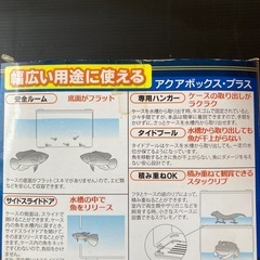 値引🌈観賞魚隔離ケース 未使用品🌈の画像
