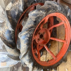 耕運機の水田車輪