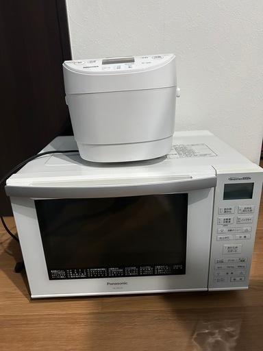 Panasonicオーブンレンジ\u0026TOSHIBA炊飯器