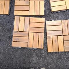 IKEA　ウッドタイルの画像