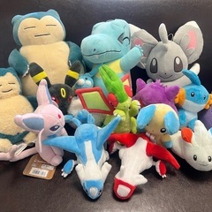 タグ付きポケモンぬいぐるみ
