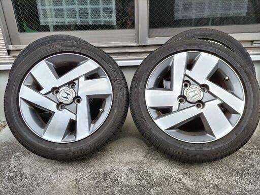 軽自動車用アルミホイール（タイヤ付）お譲りします