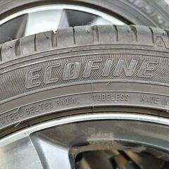 軽自動車用アルミホイール（タイヤ付）お譲りしますの画像