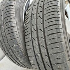 軽自動車用アルミホイール（タイヤ付）お譲りしますの画像