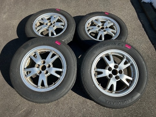 YOKOHAMA Blu Earth 195/65-15 夏タイヤ4本セット