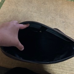 レトロ　SPALDINGクラッチバッグの画像