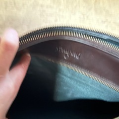 レトロ　SPALDINGクラッチバッグの画像