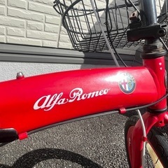 折りたたみ自転車の画像