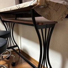 最終値下げ　
カウンターテーブル&チェアの画像