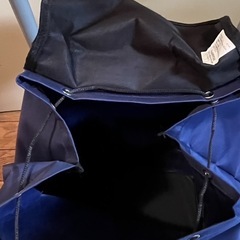 ショッピングキャリーカート　キャプテンスタッグ　チェック　中古の画像