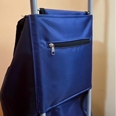 ショッピングキャリーカート　キャプテンスタッグ　チェック　中古の画像