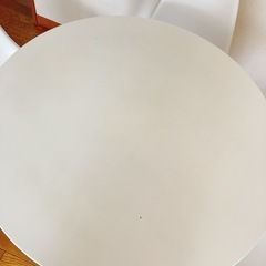 【取引先決定】円形テーブル　椅子の画像