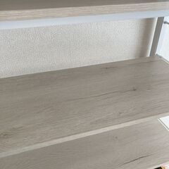 【最終価格】ニトリNポルダ　幅60cm ホワイトウォッシュの画像