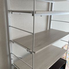 【最終価格】ニトリNポルダ　幅60cm ホワイトウォッシュの画像