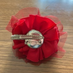 コサージュ：赤
の画像