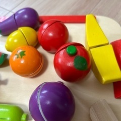 ウッドフルーツ🍎🍌おもちゃ　　木のおもちゃ　野菜の画像